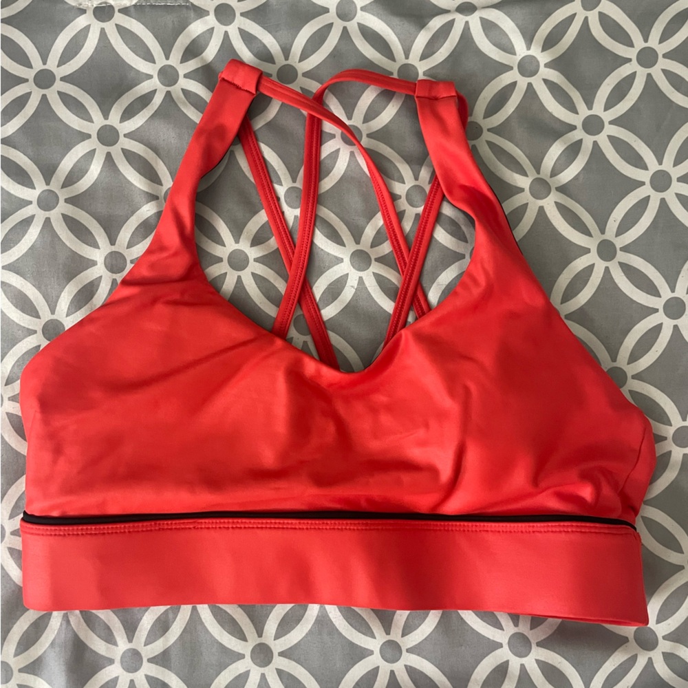 Zyia active limited edition sweetheart light n tight strappy bra